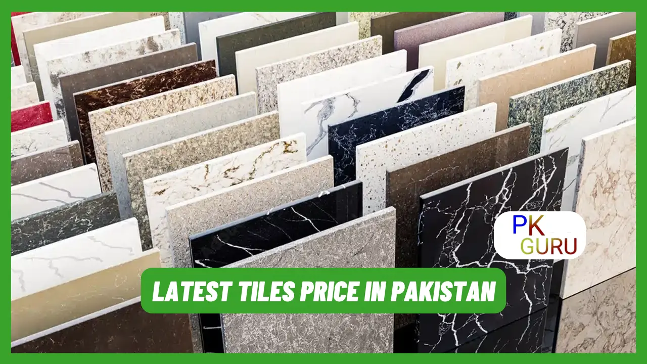 Latest Tiles Price in Pakistan